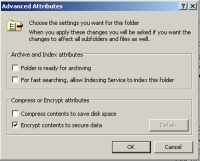 В Windows 2000 и XP Professional есть функция шифрования отдельных файлов и папок, благодаря которой злоумышленник, даже скопировав важный документ, не сможет его прочесть